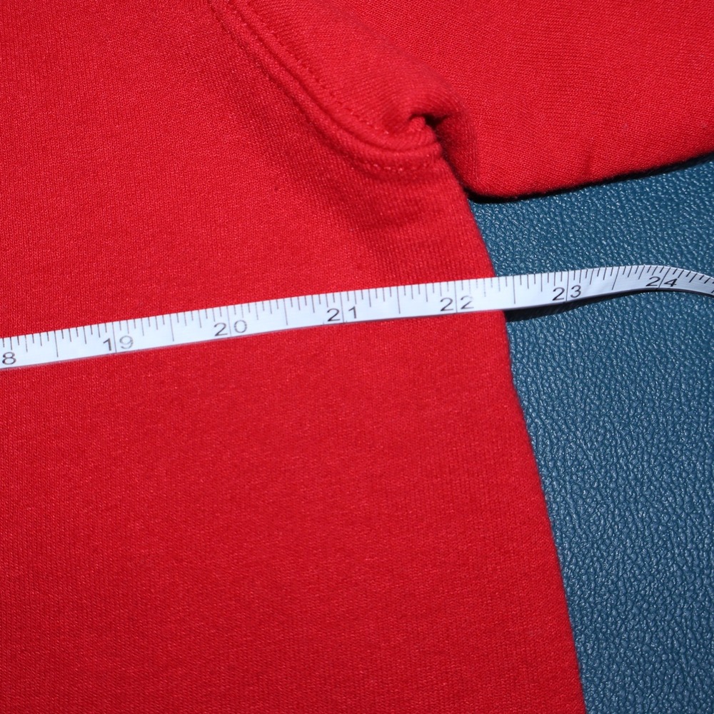 Jerzees VMI Keydets Hoodie Mens Red Virginia Military Institute Sweatshirt L - Picture 5 of 7